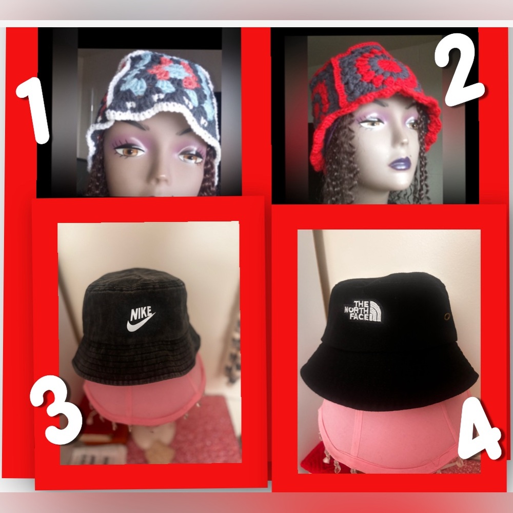 Bucket Hats Select #1, #2, #3 or Number 4 SOLD
